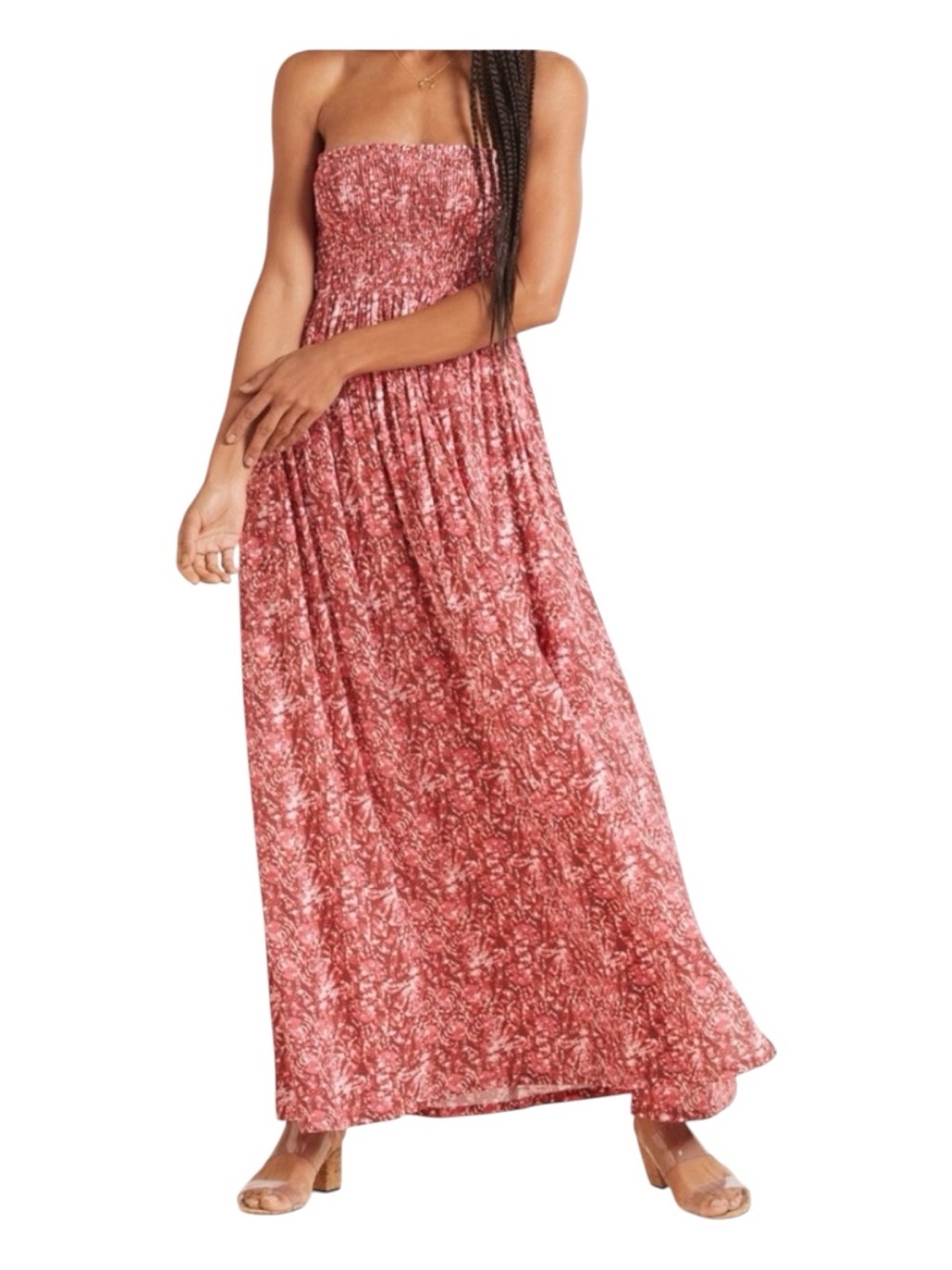 ROAN + RYAN Tatum Strapless Maxi Dress